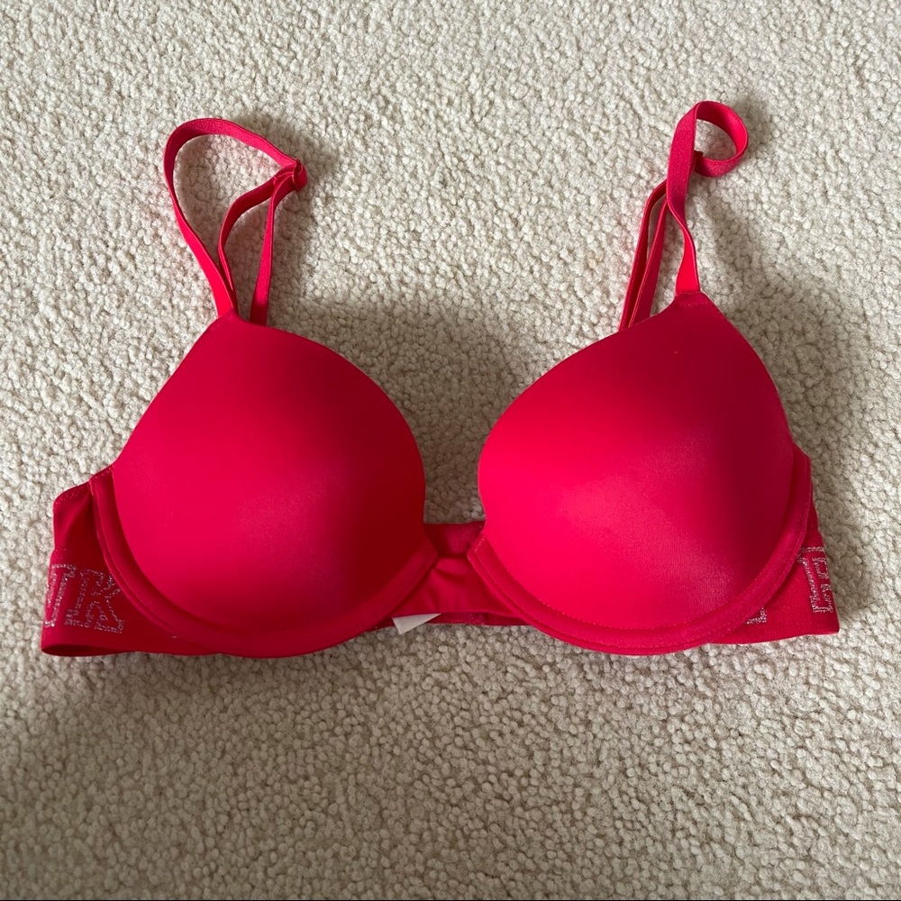 Victoria secret PINK Red Bra